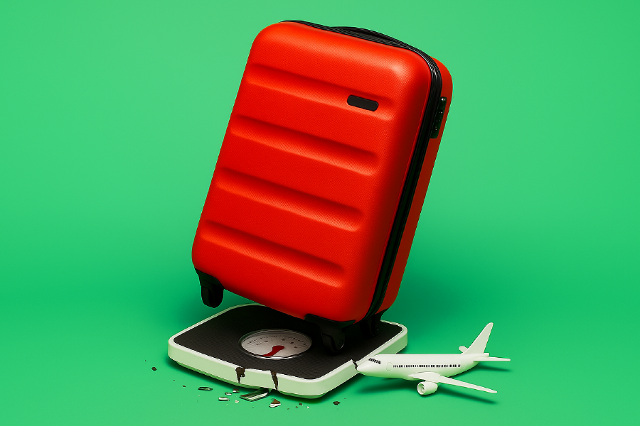 بار مجاز در پروازهای بین‌المللی پته