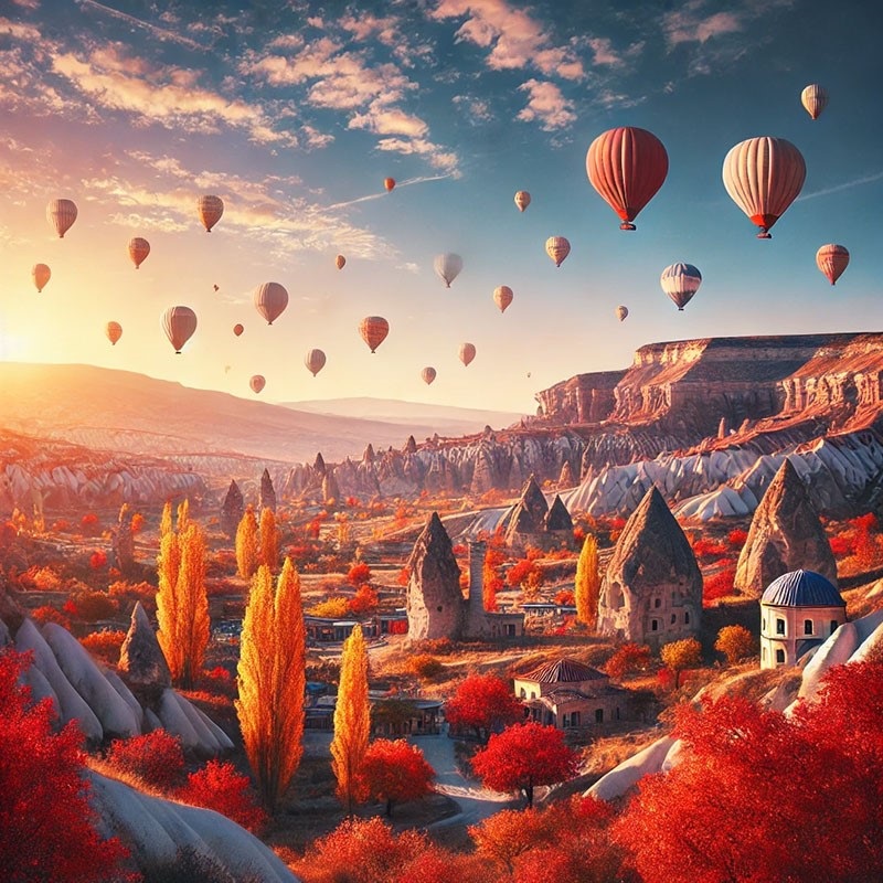 سفر به ترکیه در پاییز